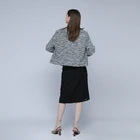 Coat Huiquan Good Workmanship ODM Women's Casual Tweed Jacket Casual Woman Tweed Coat