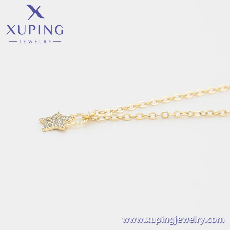 A00737810 xuping jewelry little star 14k Princess lucky gift forgirlfriends love perfume personalize elegant necklace
