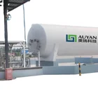 Gas Station Customized Special Design Prefabricated Steel Structure Petrol Station LNG Filling Station