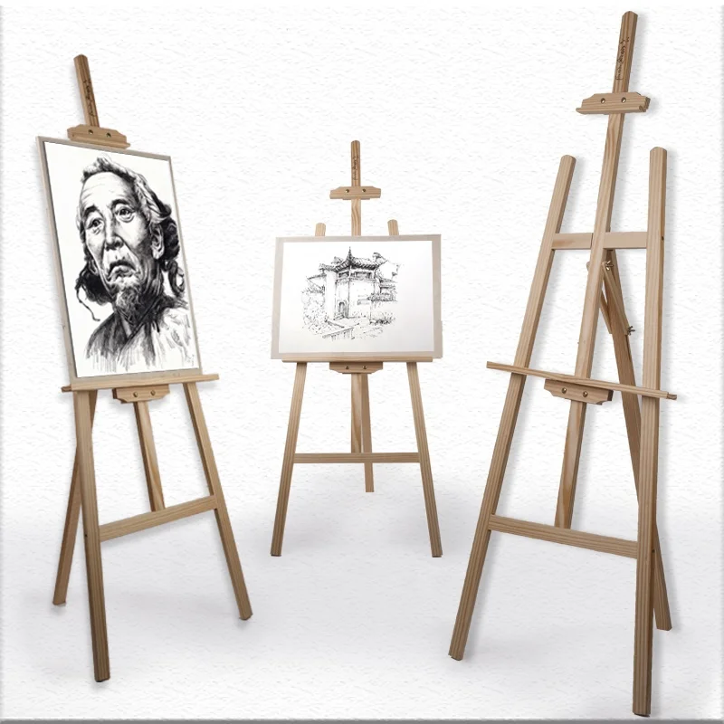 ARTIST EASEL 150cm ADJUSTABLE WOODEN FOR DISPLAY & PAINTING 