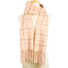 Cape Plaid Color Long Ladies Cape Shawls Tessels Scarf Cashmere Scarf Winter