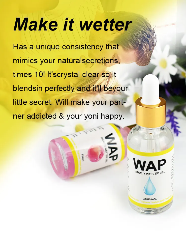 Private Label Wap Make It Vagina Wetter And Lubrication Nature Herbs