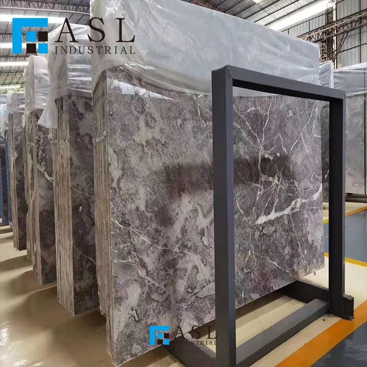 Factory direct low price sea grey marble hotesale marble low cost natural grey slab italian ash marble