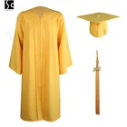 School Wholesale High Quality Graduation Cap And Gown For School Customized