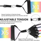 Muscle Wholesale 11Pcs Set Muscle Strength Training Resistance Band