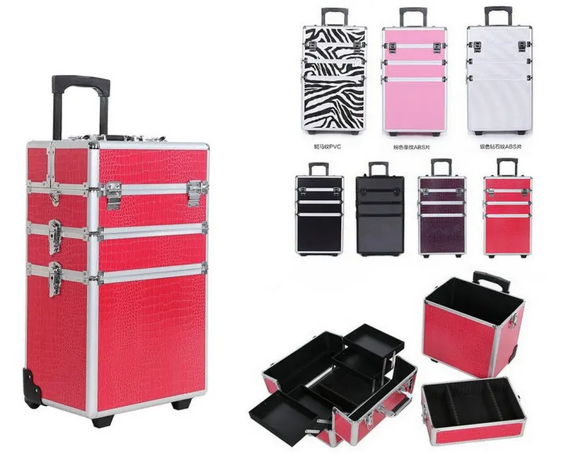 Ready Stock Best-seller Rolling Cosmetic Trolley Case Makeup Case Professional With Different Colors From Winxtan,China - Buy Makeup Trolley Case Professional,Cosmetic Trolley Case,Rolling Cosmetics Trolley Product on Alibaba.com