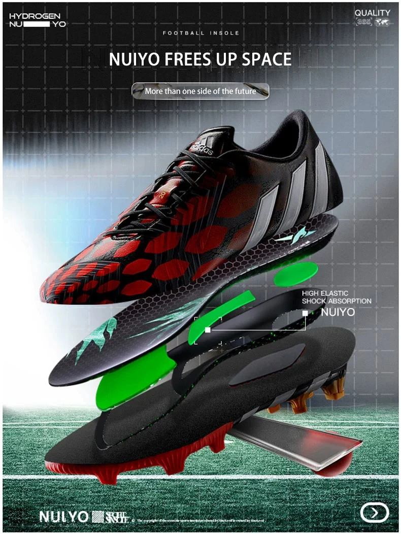 Football Sports Insoles with TPU Torsion Support & Shock Absorption Football Sports Insoles with TPU Torsion Support & Shock Absorption