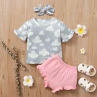 Clothes Summer Summer Newborn Baby Girl Clothes 6 To 12 Months 2021 Toddler Clothing Set Summer Baby Girl Sets