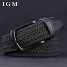 Cotton Belt Braided Belts Factory Custom Eco-friendly Cotton Webbing Braided Belt