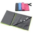 Towel GuangZhou Manufacturer High Quality Travel Beach Towel Microfiber Gym Towel Custom Logo