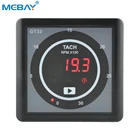 Diesel Generator Digital RPM Meter GT33 Tachometer For Diesel Generator