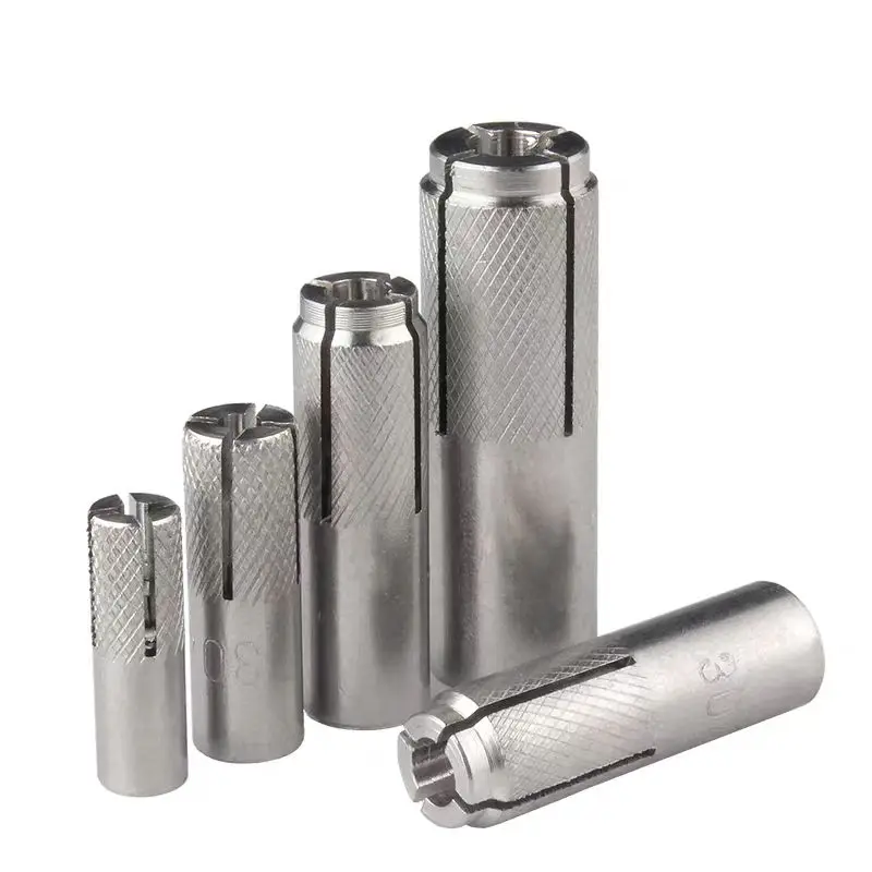 Factory Wholesales Price Zinc Plated Carbon Steel Wedge Expansion Anchor Drop in Expansion Anchor Bolts factory