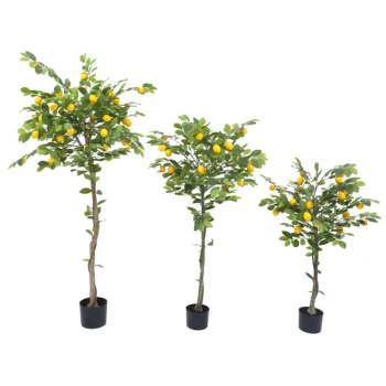 High Quality Wholesale Artificial tree Indoor Home Office Decor Artificial Lemon Tree