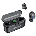 Stereo F9 Wireless Earbuds F9 Multi Color Wireless Earbuds Light Mini Sports Fingerprint Touch TWS Stereo Earphone Headphones With Bluetooth 5.0