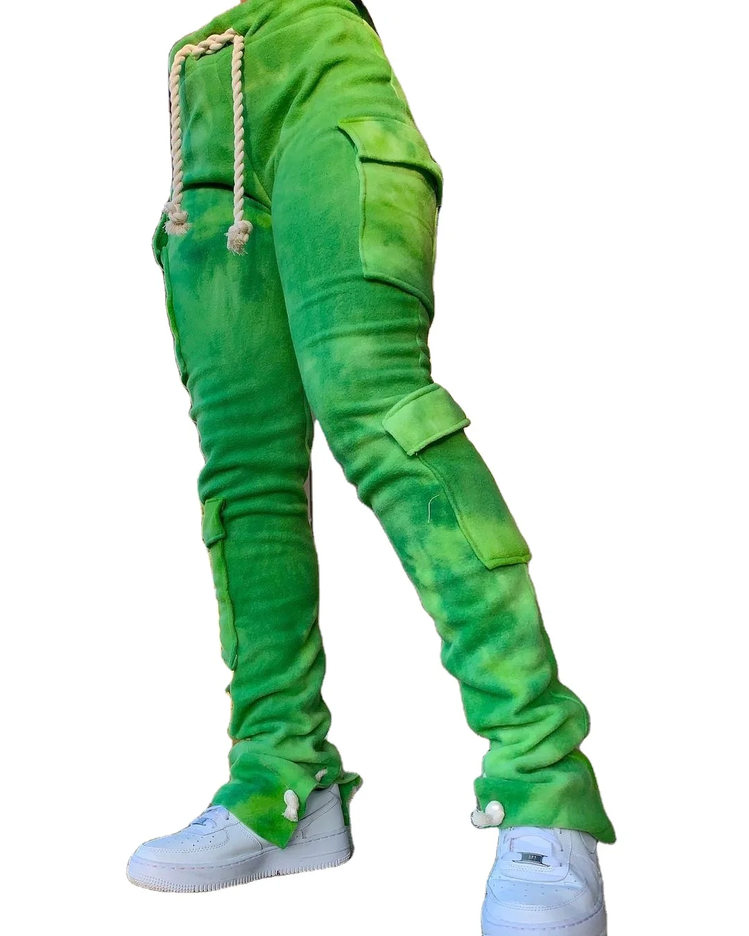 Women's Stretchy Waist Long Joggers 