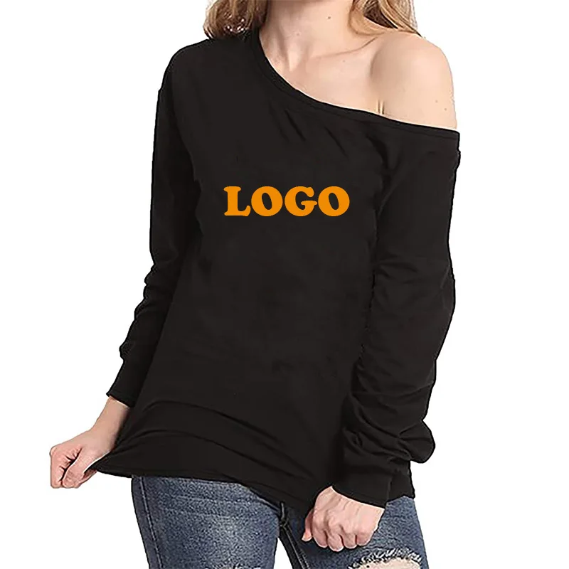 2021 Fashion Off-shoulder Women's T 