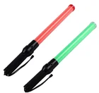 Flashing Rechargeable Traffic Control Baton LED Flashing Wands With Sling Warning Light Traffic Baton
