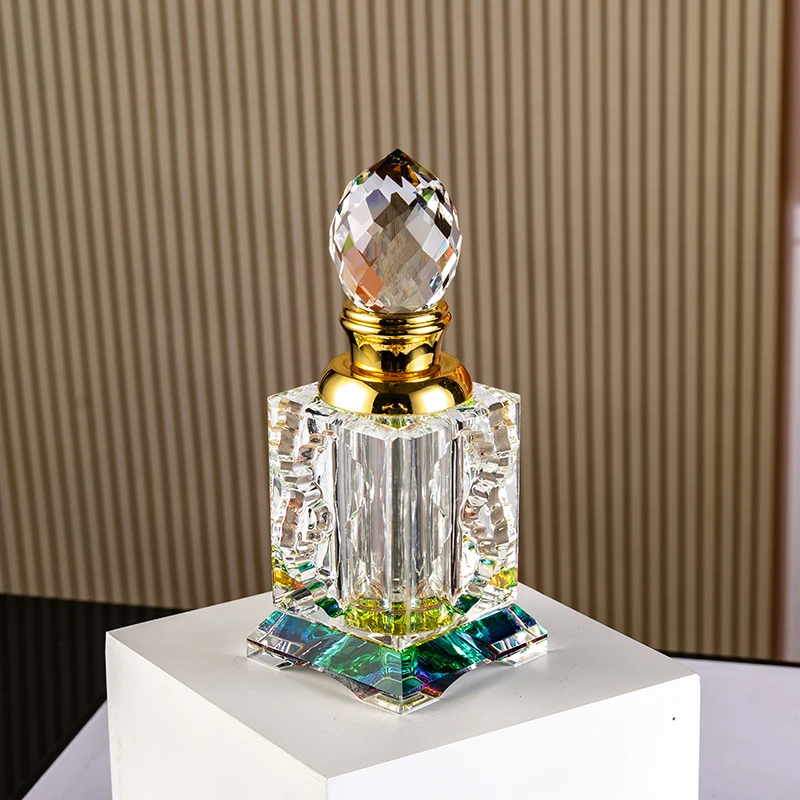 product hot sale everywhere luxury fashion glass empty bottle 12ml customizable crystal perfume bottle-9