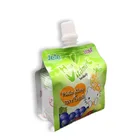 Spout Beverage Beverage Plastic Packaging With Spout Side Gusset Resealable Plastic Packaging Spout Pouch Beverage Liquid Bag With Spout
