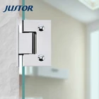 Door Bathroom Hot Sale 90 Degree Glass Door Shower Hinge For Bathroom