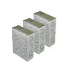 Building Panel High Quality Building Material Fireproof Insulated Rock Wool Sandwich Panel