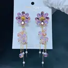 Crystal Rhinestone Earrings Hot Sale Crystal Rhinestone Bridal Handmade Funky Earrings