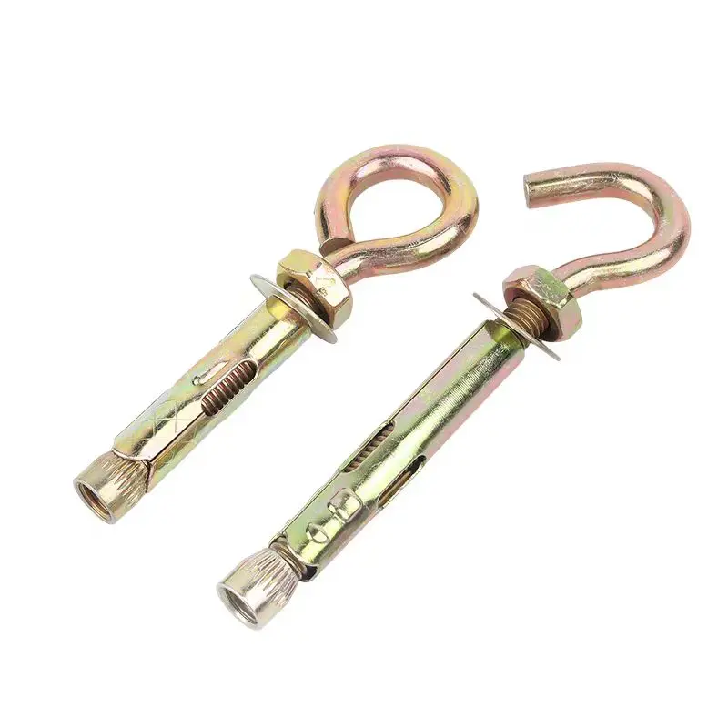 Hot Sale DIN Standard Steel Sleeve Anchor with Positive Eye Expansion Bolt High Quality Zinc Surface Treatment Box Packing supplier