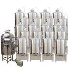 Brewing Brewing Equipment 1000L Daily Stainless Steel Food Grade Industrial Beer Brewing Equipment