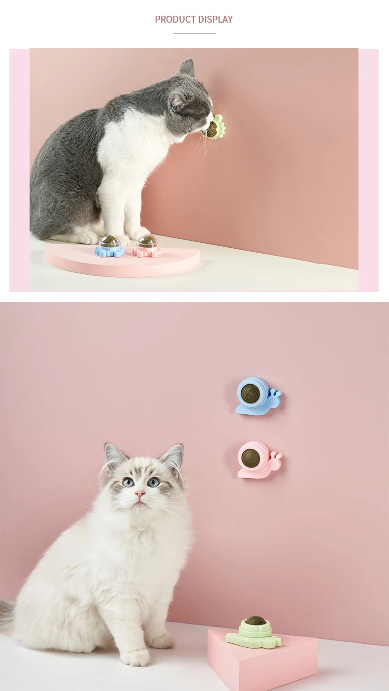 New Catnip Ball Cat Toy Teeth Grinding Creative Little Doll Plush Bell Toy Pet Products details