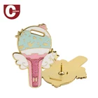 Round Hard Enamel Lapel Top Quality Personalized Hard Custom Round Enamel Lapel Bts Pin Badge