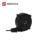 Cable Power 18awg/2cores Cord Cable Reel HIERTECH Mini Cable Reel Small Retractable Power Cord Reel