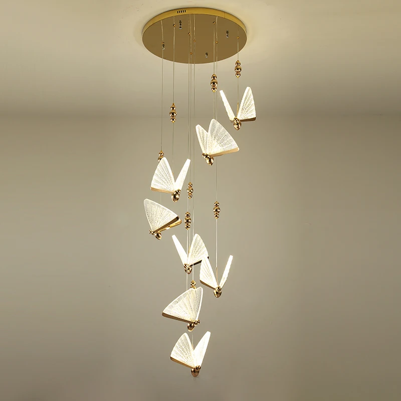 hanging butterfly lamp