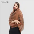 Style Fashion Scarf New Style Dissimilarity Fashion Popular Colorful Stripes Long Narrow Silk Satin Scarf Women