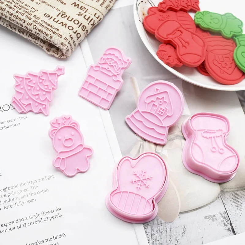 New DIY 3D Baking Tools Candy Mould Plastic Ramadan Cookie Cutter Eid Mubarak Biscuit Mold For Islamic Muslim Kitchen Dessert
