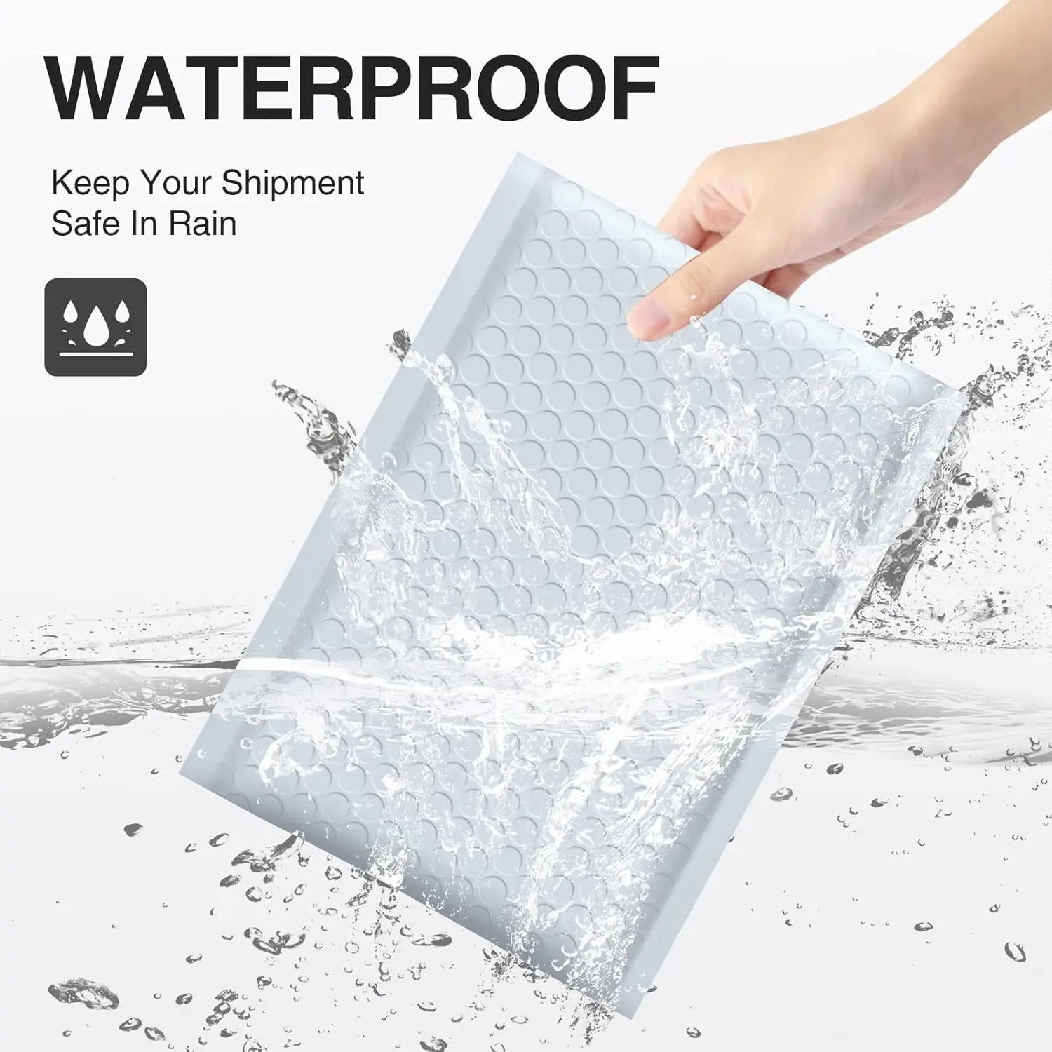 Apparel Poly Bubble Mailer Custom Size Padded Envelope Shipping Plastic Bag for Clothing supplier