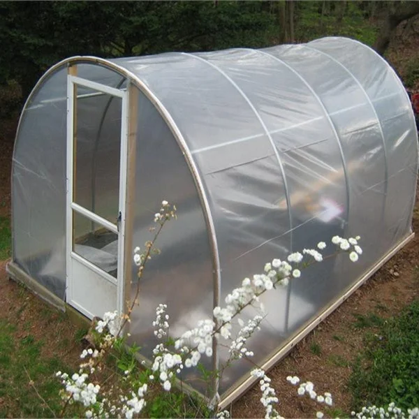 300G Greenhouse Pollytunnel Cover 4 Metre Clear Plastic Film Sheeting Heavy duty 