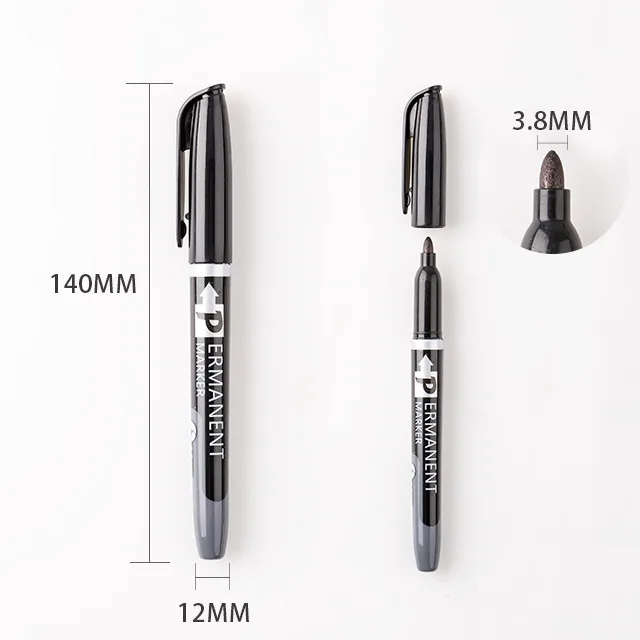 Quick Drying- Great Customization Jumbo Size Oil Based Permanent Marker Permanent Markers Pen