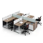 Table Commercial Furniture Office Workstation Partition L Shape Office Table