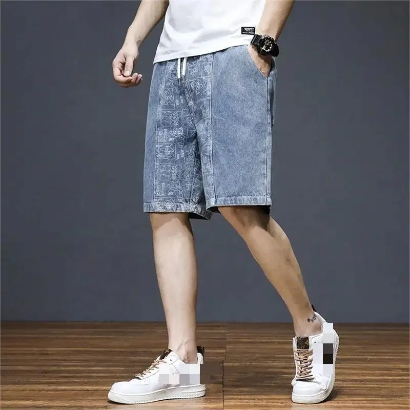 New Arrival For Men 2024 New Style Wholesale Summer Shorts Straight Casual Jeans Half Cargo Pants Men