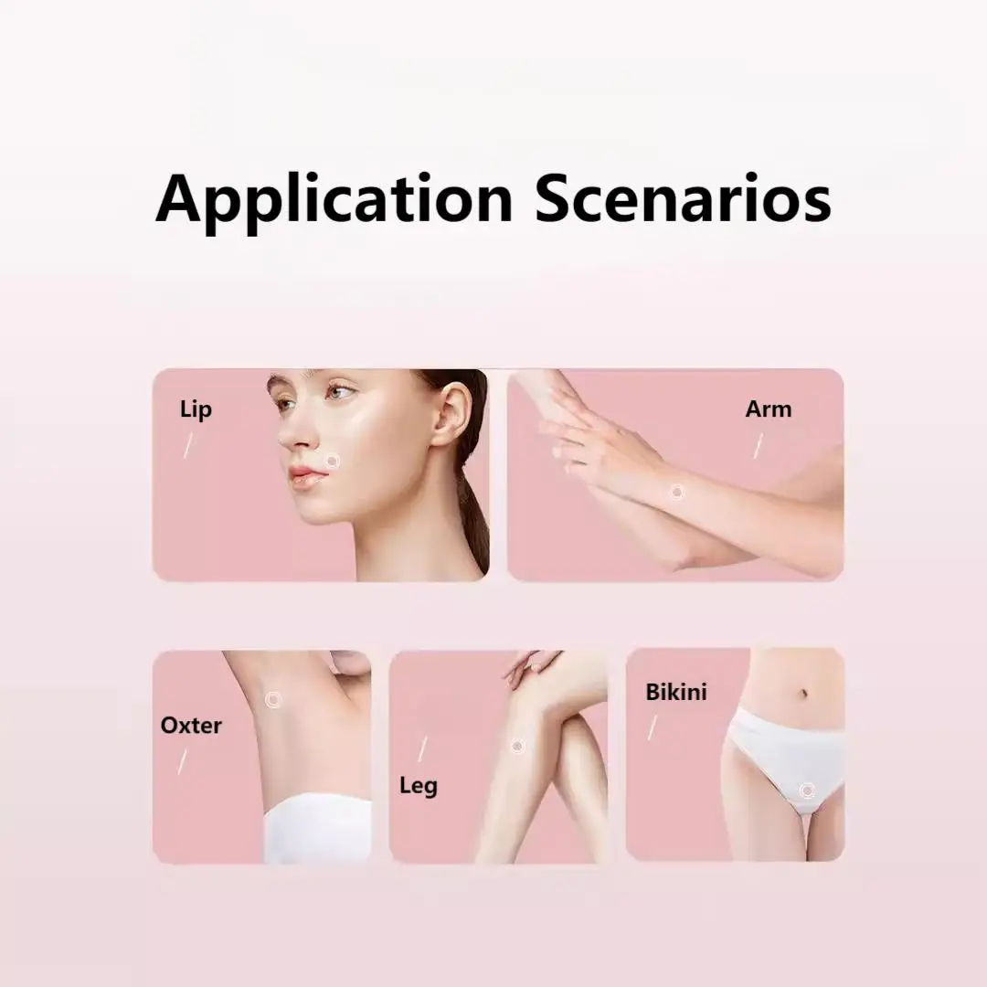 2-in-1 Electric Shaver for Women with 90 Min Working Time and 400mAh Battery - Full Body Double Headed Trimmer