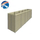 Wall Defensive Barrier Wall 2*5 Cells 1*1*10m Hesco Barrier Proof Wall Price Hot Dip Defensive Barrier Wall