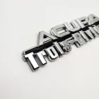 Chrome Plastic Car Emblem 3D ABS Plastic Chrome LETTER Custom Car Badges Emblems Logo Metal Signs