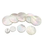Agate Pearl Gemstone Malachite Agate Lapis Lazuli Mother Of Pearl Slices Round Shape