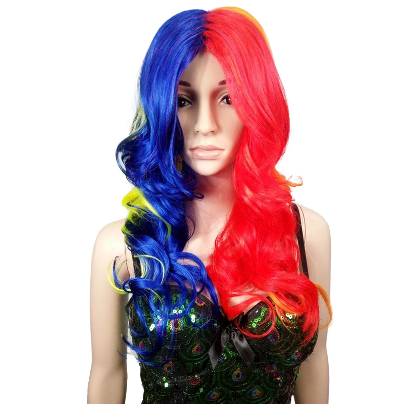 colored cosplay wigs
