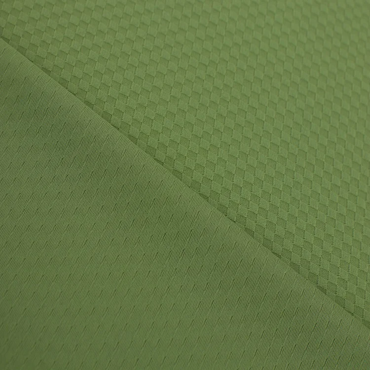 Check shirts fabric for men nylon spandex stretch jacquard dress fabric nylon stretch fabric