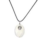 Natural Shell Abalone 2021 New Natural Shell Abalone Pendant Necklace