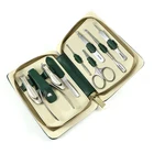 9 PCS Amazon Hot Seller 9pcs Stainless Steel Thick Nail Clippers Gifts Kit Nail Grooming Set