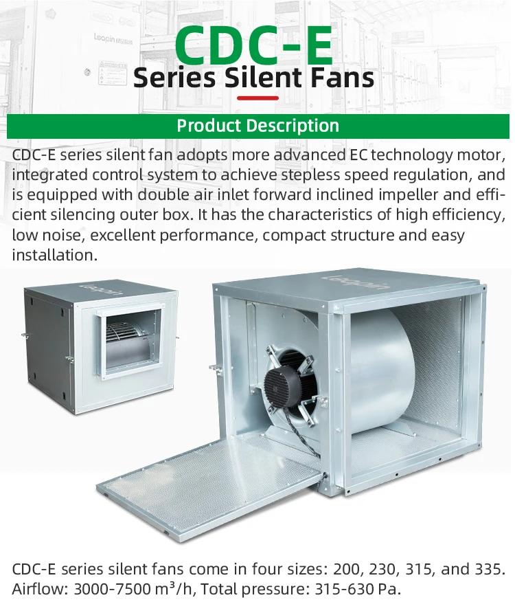 Centrifugal Fan, Inline, HVAC - detail 6