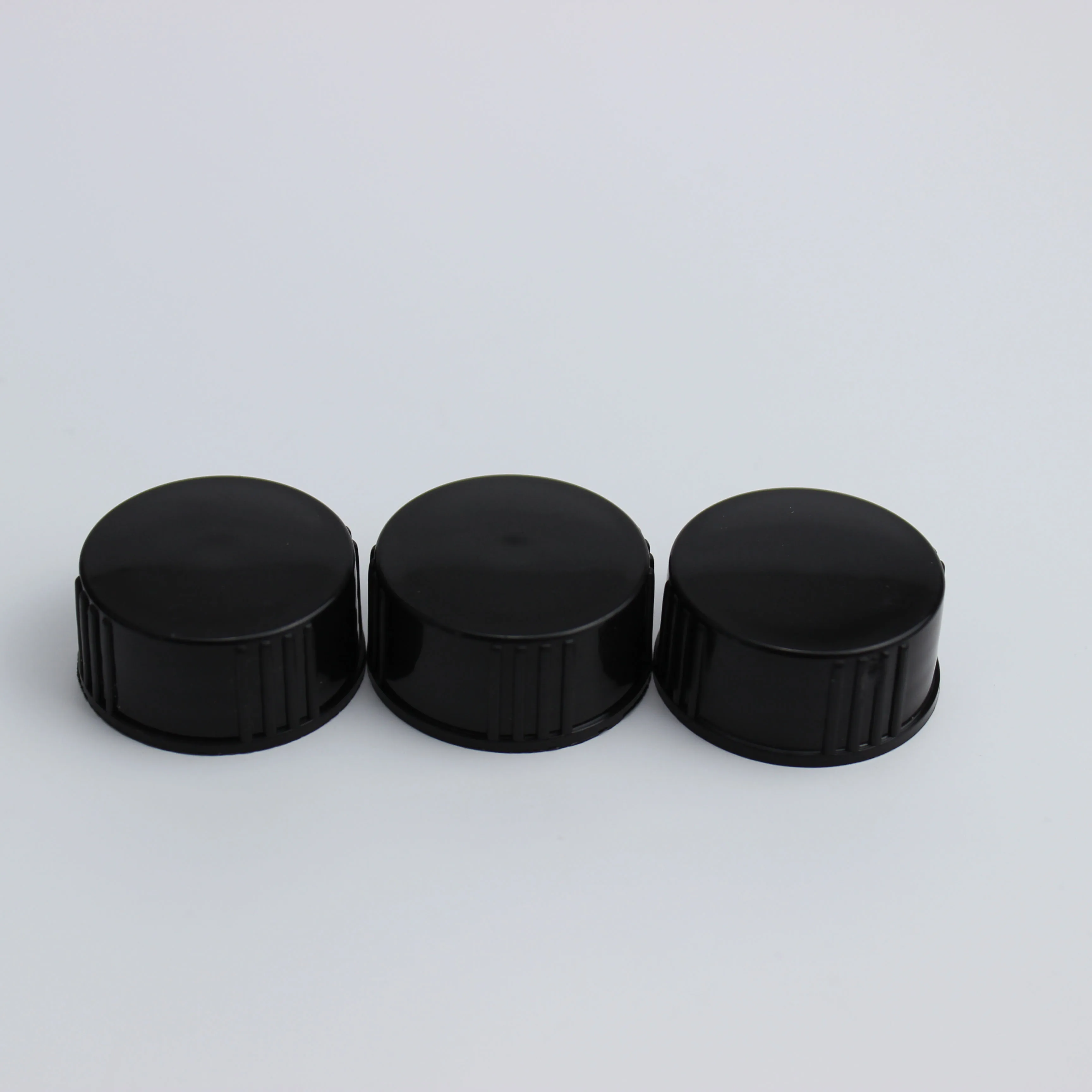 PolySeal Black  Cone Lined Caps 22/400 