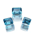 Faceted New Arrival High Quality Popular Faceted Beads Gemstone Accessories Aquamarines